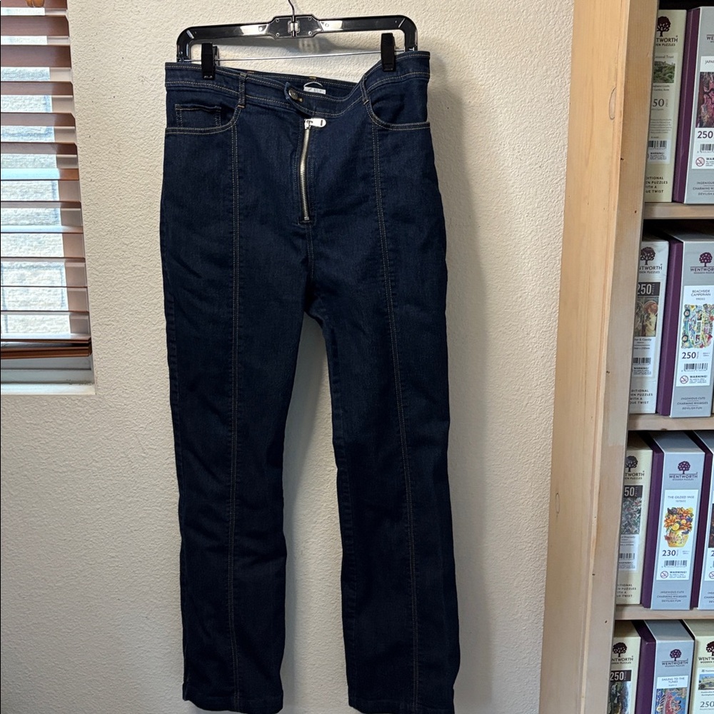 Cinq à Sept Dark Blue Denim Jeans